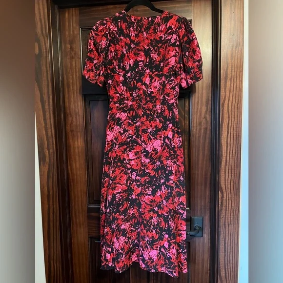 Kooples Mid Length Multi Color Button Down Side zip Size 2 (Medium) - Picture 7 of 10